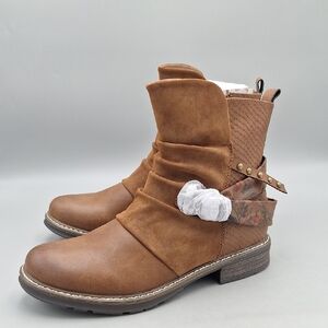 Patrizia by Spring Step Womens Gossifleur Boots Women Size 40= US 9 NWOT